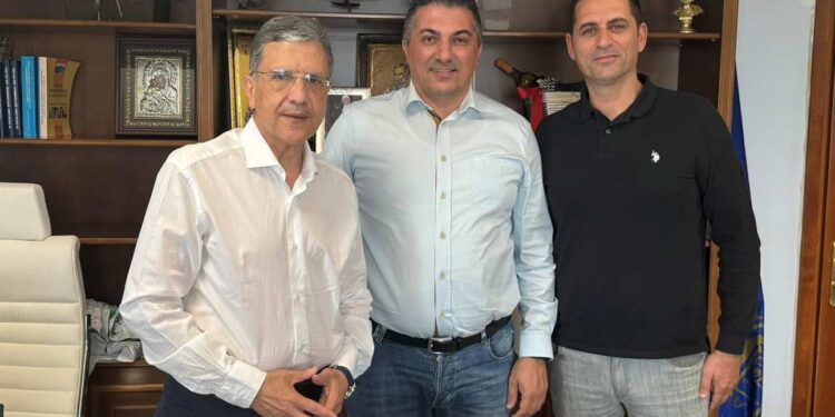 Ο Δήμαρχος Ακτίου – Βόνιτσας συναντήθηκε με τον υποψήφιο ευρωβουλευτή της Ν.Δ Γιώργο Αυτιά