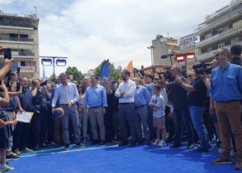 Ο Κυριάκος Μητσοτάκης έριξε βολές στο γηπεδάκι 3Χ3