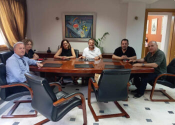 Συνάντηση της Εκτελεστικής Γραμματείας του Νομαρχιακού Τμήματος της ΑΔΕΔΥ Ν. Αιτ/νίας με το δήμαρχο Ναυπακτίας
