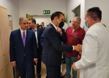 Ο υφυπουργός Υγείας στα Νοσοκομεία Αγρινίου & Μεσολογγίου