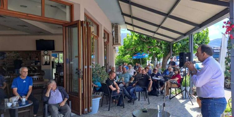 Ρίζος Μαρούδας, από τη Βόνιτσα: «Απάντηση σε όσα βιώνουν οι αγρότες και οι κτηνοτρόφοι από την ΚΑΠ της Ευρωπαϊκής Ένωσης και τα κόμματα που την ψήφισαν, είναι η ψήφος στο ΚΚΕ!»
