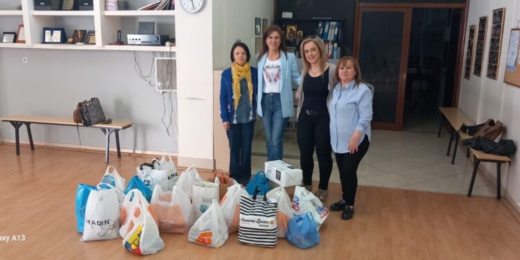 Ευχαριστήριο Γ.Μπόκα για την προσφορά τους σε τρόφιμα