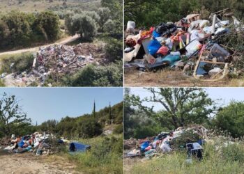 Απογοητευτικές εικόνες με σκουπίδια σε διάφορα μέρη του Ξηρομέρου