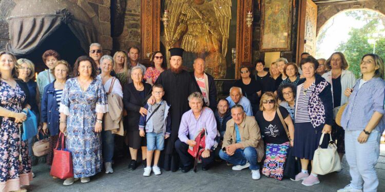 Η ενορία της Αγίας Παρασκευής Αμφιλοχίας πραγματοποίησε τριήμερη εκδρομή στην Αγιότοκο Μυτιλήνη