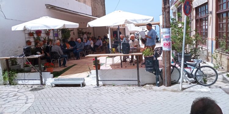 ΚΚΕ_Συγκεντρώσεις σε Αγρίνιο & Μύτικα
