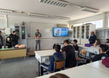 Σ.Α.Ε.Κ. Μεσολογγίου: Βασικές Γνώσεις Πρώτων Βοηθειών σε σχολεία του Δήμου 