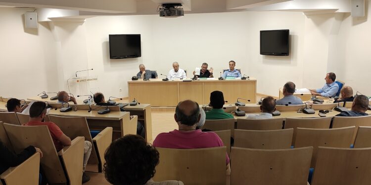Συνεδρίασε το Σ.Τ.Ο. Δήμου Αμφιλοχίας ενόψει της νέας αντιπυρικής περιόδου