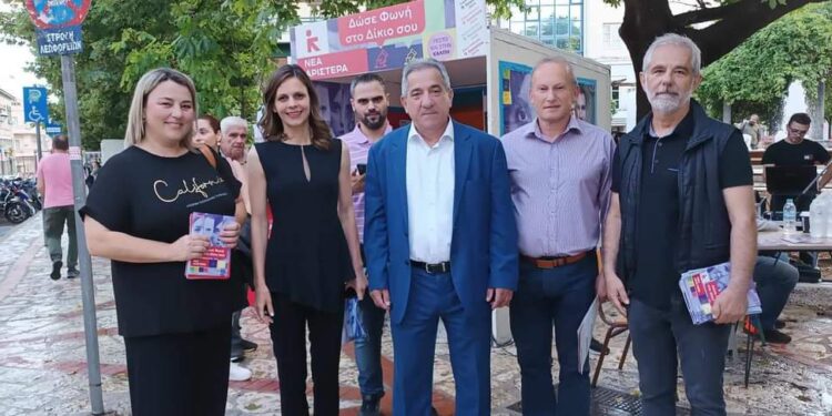Στην Αιτωλοακαρνανία βρέθηκε την Πέμπτη η βουλεύτρια της Νέας Αριστεράς Έφη Αχτσιόγλου
