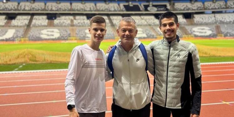 Εκπληκτικές επιδόσεις από τους αθλητές του γας Αγρινίου  Γιώργο Κύρτση και  Διονύση Καψάλη σε αγωνες στιβου στις Βρυξέλλες