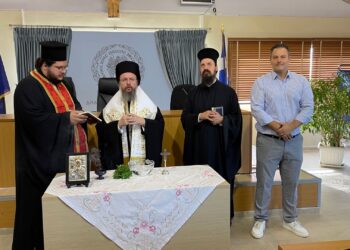 Συνάντηση Δημάρχου Ιερής Πόλης Μεσολογγίου με Μητροπολίτη Αιτωλίας & Ακαρνανίας