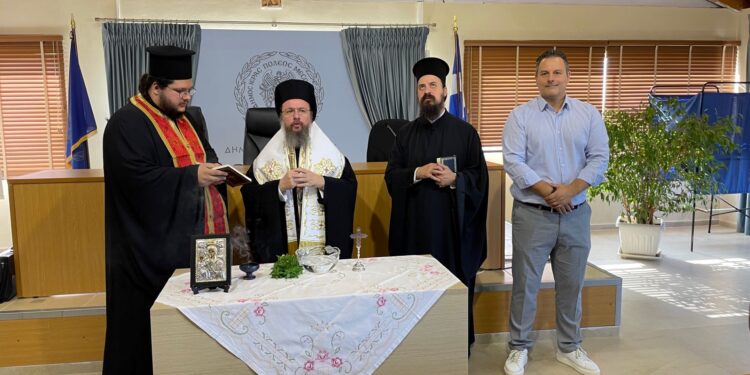 Συνάντηση Δημάρχου Ιερής Πόλης Μεσολογγίου με Μητροπολίτη Αιτωλίας & Ακαρνανίας
