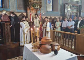 Ο Εσπερινός των Αιτωλοακαρνάνων Αγίων στη Βόνιτσα