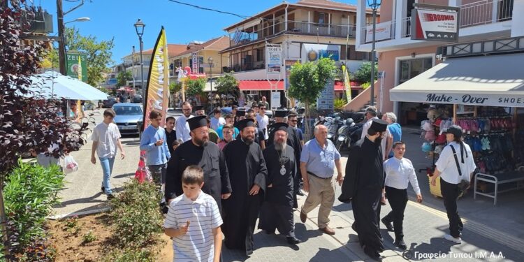 Προσκυνηματική Εκδρομή στην Λευκάδα του Τομέα Ποιμαντικής Αναγνωστών και Ιεροπαίδων της Μητροπόλεως Αιτωλίας και Ακαρνανίας