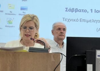 Η Αντιπεριφερειάρχης Γεωργία Ντάτσικα στην ημερίδα της ΠΟΣΓΚΑμεΑ
