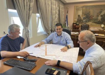 Υπογραφή της σύμβασης για το έργο της «Ανάπλασης οδών Παλαμά, Γεράκη και Πεζόδρομου Βαλαωρίτου Δήμου Αγρινίου”