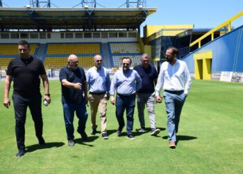 Συνεχίζονται και με νέα έργα οι παρεμβάσεις αναβάθμισης στο Γήπεδο του Παναιτωλικού