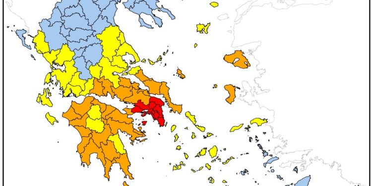 Πολύ υψηλός κίνδυνος πυρκαγιάς σε περιοχές της Δυτικής Ελλάδας την Παρασκευή 2/6-Που απαγορεύεται η κυκλοφορία