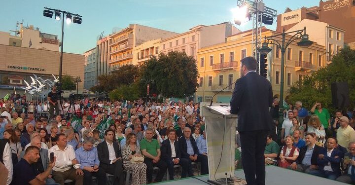 Ο Νίκος Ανδρουλάκης από Πάτρα: “Στέλνουμε ένα ακόμα μήνυμα νίκης”