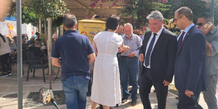 Ο Δ. Νατσιός περιόδευσε στην Αιτωλοακαρνανία