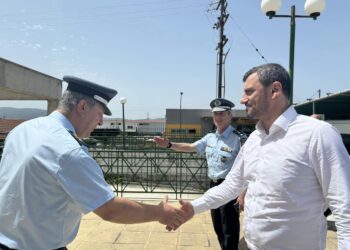Η επίσκεψη στην Αιτωλ/νία του Υφυπουργού Προστασίας του Πολίτη είχε και έντονο υπηρεσιακό χαρακτήρα