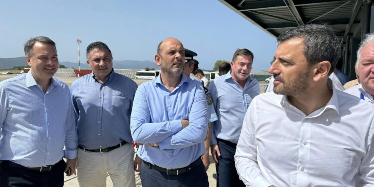 Τον Δήμο Ακτίου-Βόνιτσας επισκέφθηκε ο υφυπουργός προστασίας του πολίτη, Ανδρέας Νικολακόπουλος-Τμήμα Ασφάλειας ζήτησε ο Θ.Κασόλας