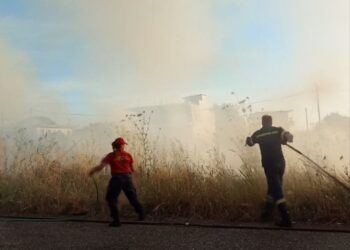 Συνδρομή και της ΕΟΕΔ στη φωτιά στο Δοκίμι Αγρινίου