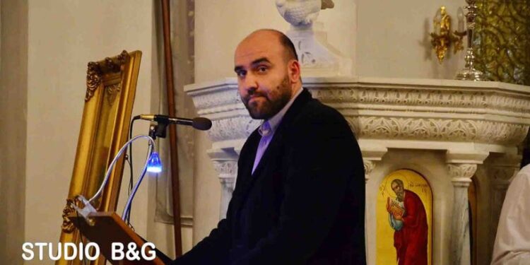 Ομιλία του Νώντα Σκοπετέα στον Ι.Ν. Αγίας Τριάδας Αγρινίου