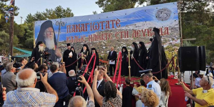 Live| Ο Οικουμενικός Πατριάρχης Βαρθολομαίος στη Λευκάδα για την εορτή της Παναγίας Φανερωμένης