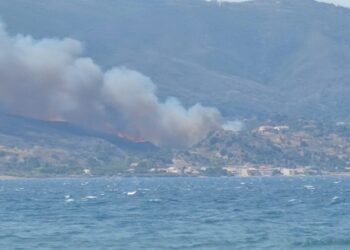 Τώρα μεγάλη φωτιά στην Αιτωλ/νία, κοντά στον Πλατανίτη! Σήμανε 112 για εκκένωση χωριού
