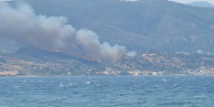 Τώρα μεγάλη φωτιά στην Αιτωλ/νία, κοντά στον Πλατανίτη! Σήμανε 112 για εκκένωση χωριού