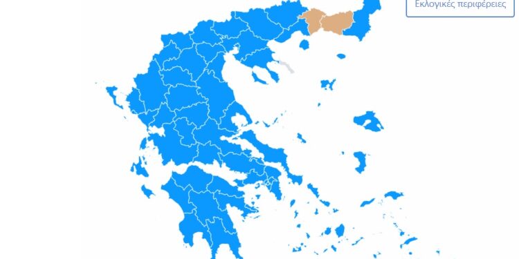 Ευρωεκλογές 2024: Σε ποιες περιφέρειες τα κόμματα πέτυχαν τις υψηλότερες επιδόσεις