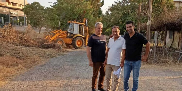 Αγρίνιο:επιχείρηση καθαρισμού ξερών χόρτων και μεγάλου όγκου απορριμμάτων