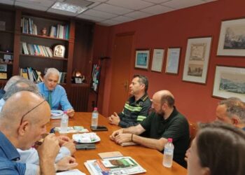 Σύσκεψη συγκάλεσε ο Αντιπεριφερειάρχης Φωκίων Ζαΐμης για το έργο των μηχανημάτων πυρανίχνευσης