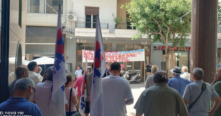 Συγκέντρωση-διαμαρτυρία στο Αγρίνιο για τον θάνατο του 53χρονου εργαζόμενου στην Λεπενού