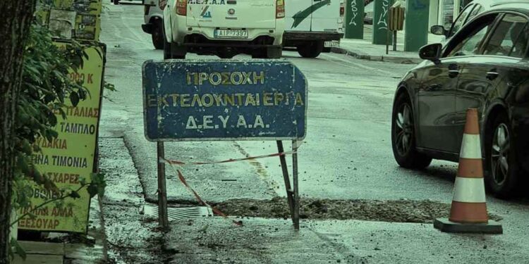 Αγρίνιο: Κλειστή το βράδυ της Τετάρτης 19/6 η οδός Παπαφώτη λόγω βλάβης στον αγωγό αποχέτευσης