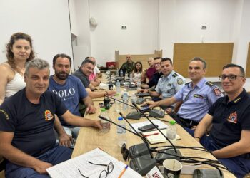 Συνεδρίασε το Συντονιστικό Όργανο Πολιτικής Προστασίας  του Δήμου Ακτίου – Βόνιτσας