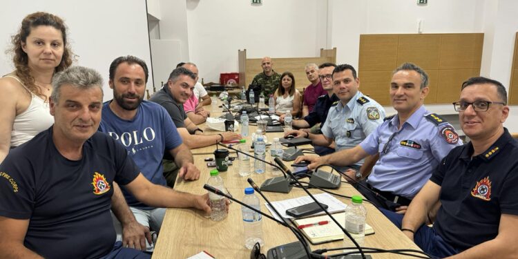 Συνεδρίασε το Συντονιστικό Όργανο Πολιτικής Προστασίας  του Δήμου Ακτίου – Βόνιτσας