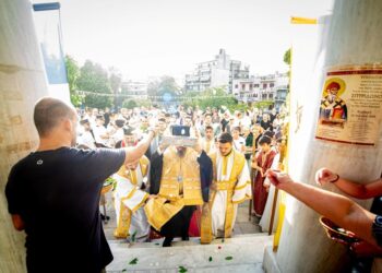 Αγρίνιο| Με λαμπρότητα η υποδοχή της Τιμίας και Χαριτοβρύτου Δεξιάς Χειρός του Αγίου Σπυρίδωνος