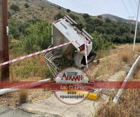 Αυτοκίνητο τούμπαρε στον δρόμο του Αιτωλικού