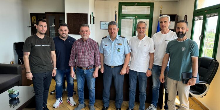 Συνάντηση του Συλλόγου Εμπόρων & Επιχειρηματιών Αγρινίου με τον Αστυνομικό Διευθυντή Ταξίαρχο Δημήτρη Γαλαζούλα
