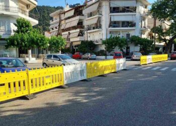 Σε εφαρμογή από σήμερα οι πεζοδρομήσεις των παραλιακών οδών Γριμπόβου και Ψανής
