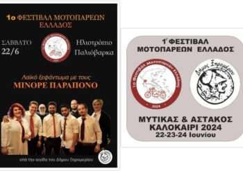Φεστιβάλ Μοτοπαρεών Ελλάδος σε Αστακό και Μύτικα του Αγίου Πνεύματος