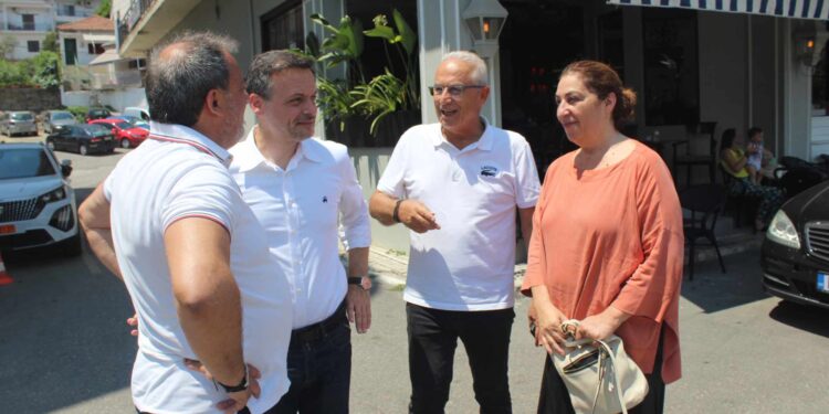 Ο Χάρης Δούκας στην Αμφιλοχία