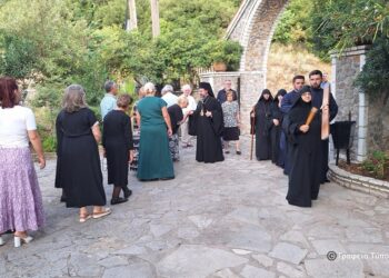 Η εορτή της Αγίας Μακρίνας στην Ιερά Μονή Λιγοβιτσίου