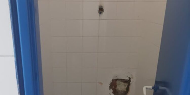 Βανδάλισαν το 2ο Δημοτικό Σχολείο Θεστιέων :Έκλεψαν σιφώνια ,βρύσες και ξήλωσαν καζανάκια (φωτο)