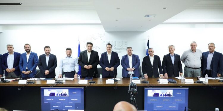 Εκλογή του Περιφερειάρχη Δυτικής Ελλάδας, Νεκτάριου Φαρμάκη, στη θέση του Γ’ Αντιπροέδρου της Ένωσης Περιφερειών Ελλάδας