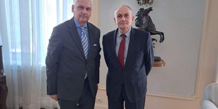 Συναντήσεις του Aντιπεριφερειάρχη Φωκίωνα Ζαΐμη με Πρέσβεις Βουλγαρίας, Ρουμανίας και Τουρκίας