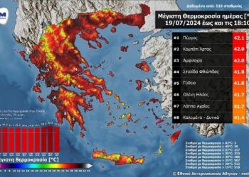 42 °C η θερμοκρασία στην Αμφιλοχία