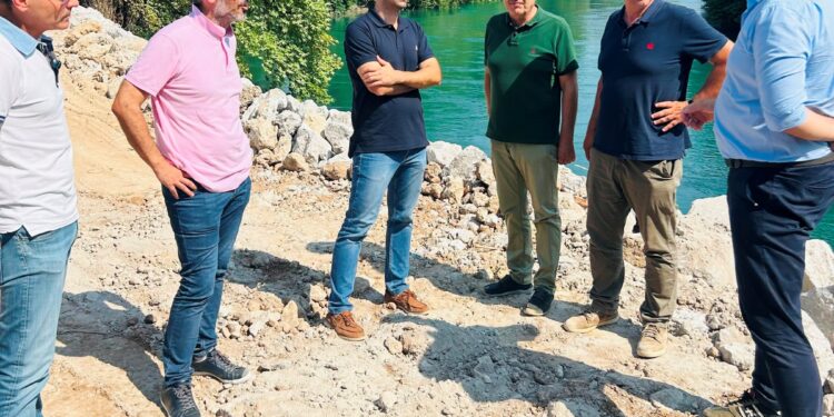 Επίσκεψη Β. Γιαννόπουλου και Αθ. Μαυρομμάτη σε έργα υποδομών στην Π.Ε. Αιτωλοακαρνανίας