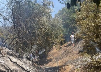 Φωτιά στο Βασιλόπουλο Ξηρομέρου-τέθηκε υπό έλεγχο με την συνδρομή και εναέριων μέσων